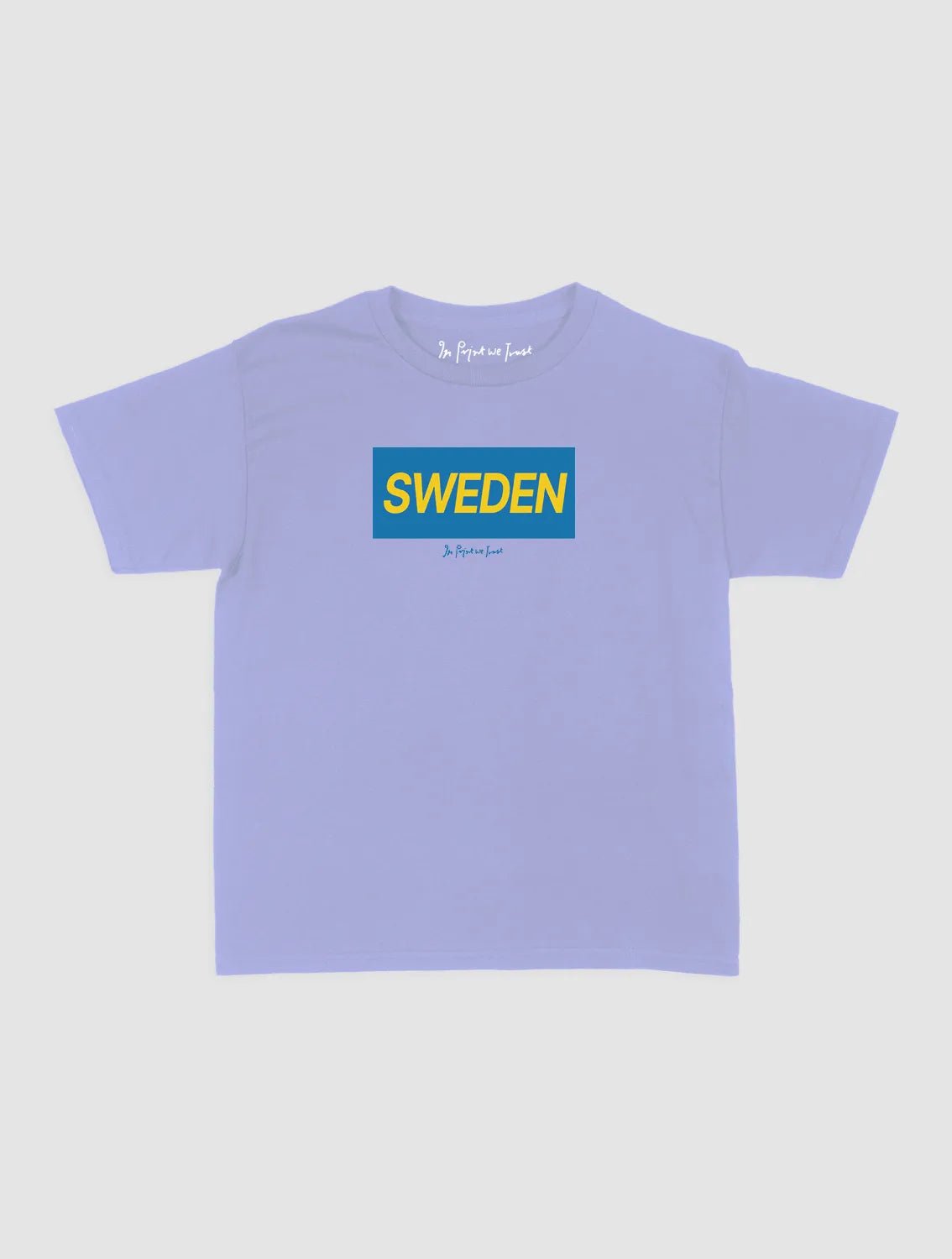 sweden baby tee - In Print We Trust