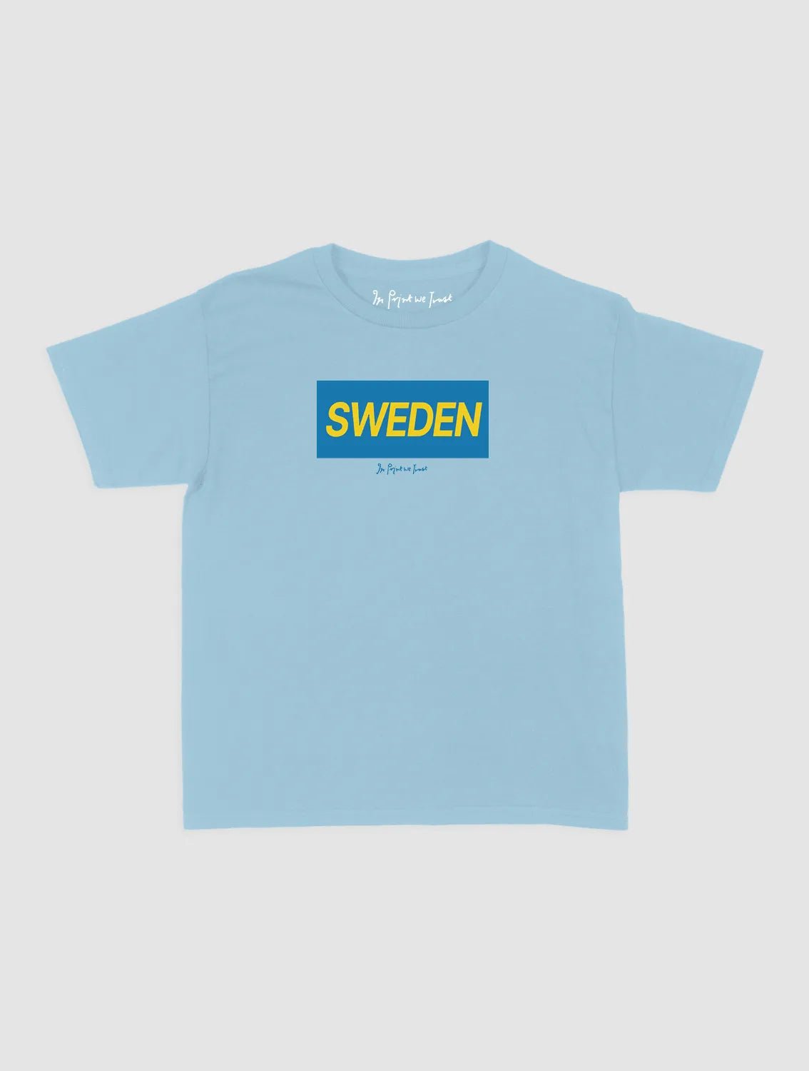 sweden baby tee - In Print We Trust