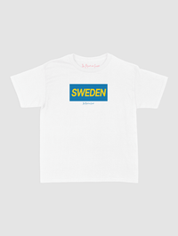sweden baby tee - In Print We Trust