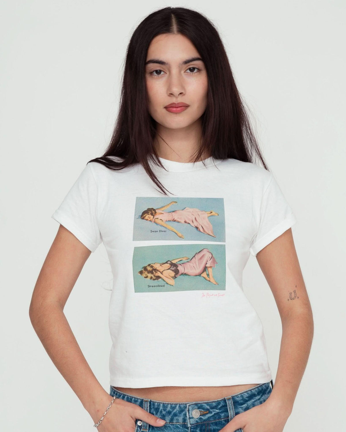sweet dreams baby tee - In Print We Trust