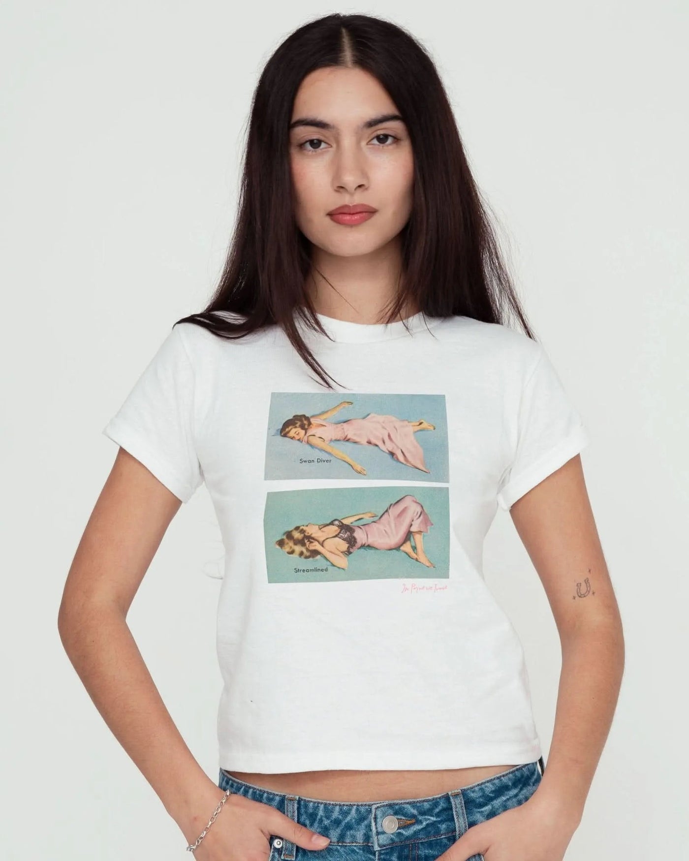 sweet dreams baby tee - In Print We Trust