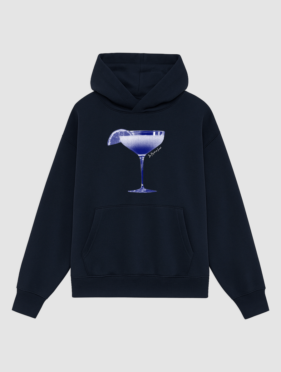 sweet or sour navy hoodie - In Print We Trust