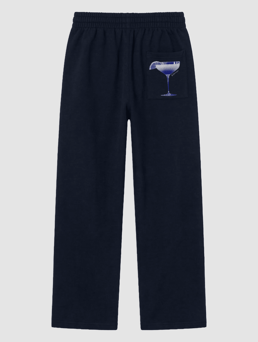 sweet or sour navy sweatpants - In Print We Trust