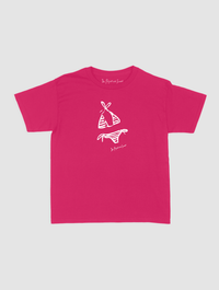 swimsuit baby tee - In Print We Trust
