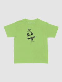 swimsuit baby tee - In Print We Trust