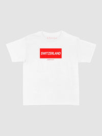 switzerland baby tee - In Print We Trust