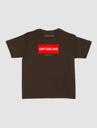 switzerland baby tee - In Print We Trust