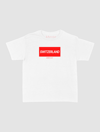 switzerland baby tee - In Print We Trust