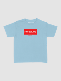 switzerland baby tee - In Print We Trust