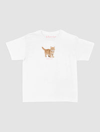 tabby baby tee - In Print We Trust