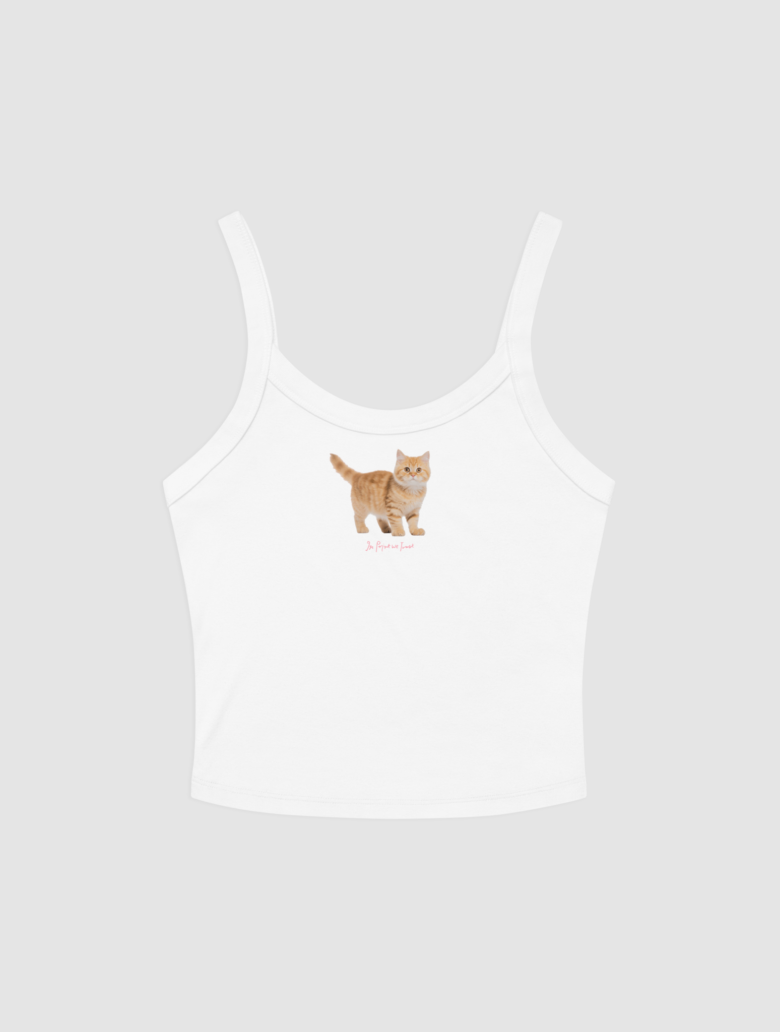 tabby tank top - In Print We Trust