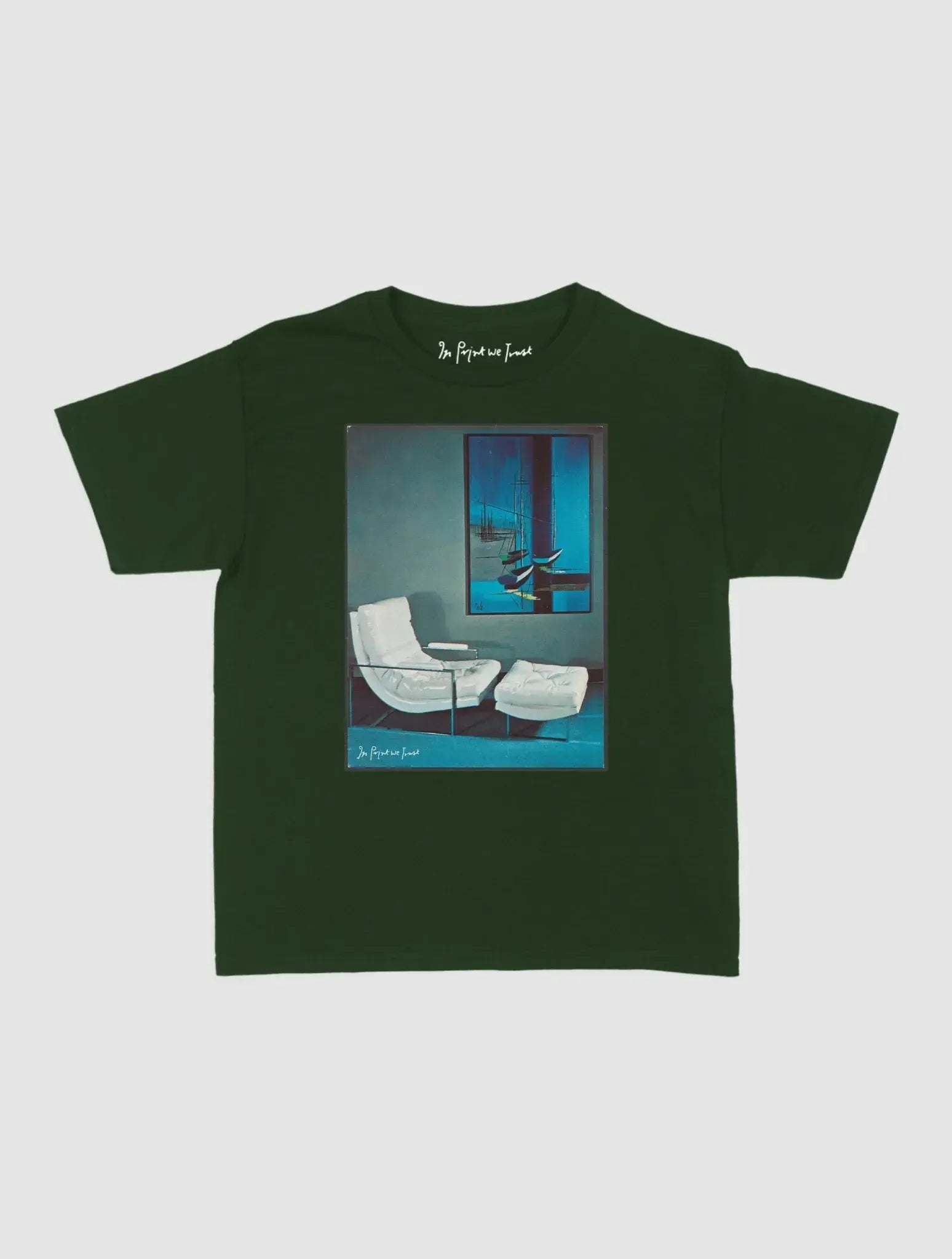 take a seat baby tee - In Print We Trust