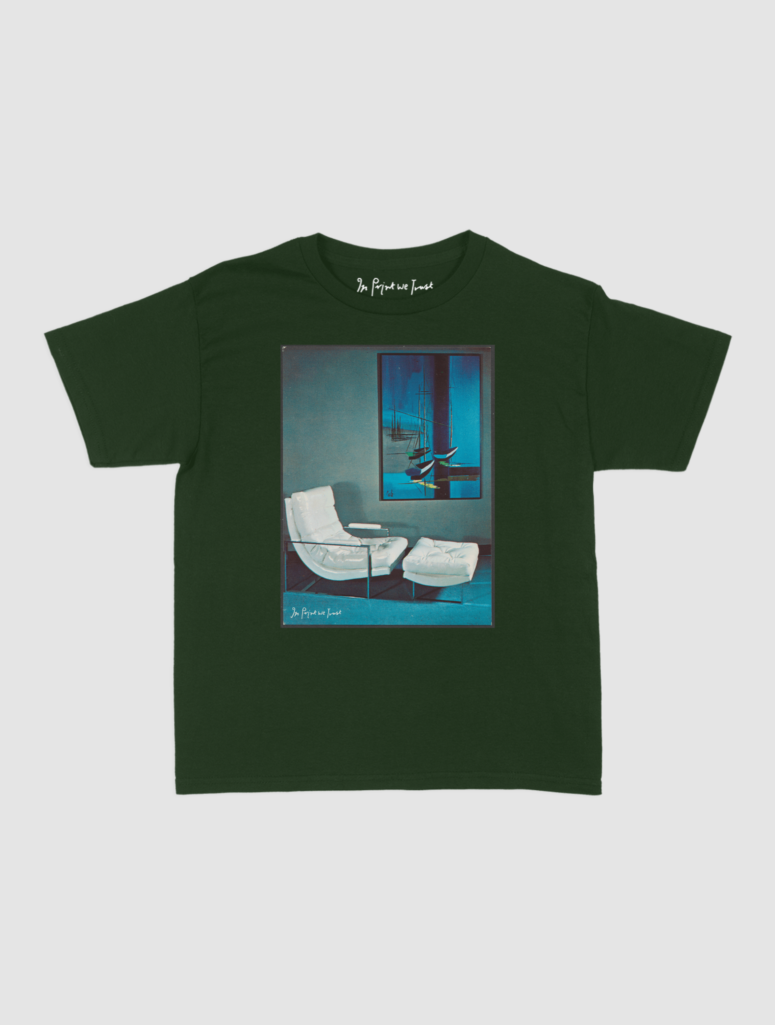 take a seat baby tee - In Print We Trust