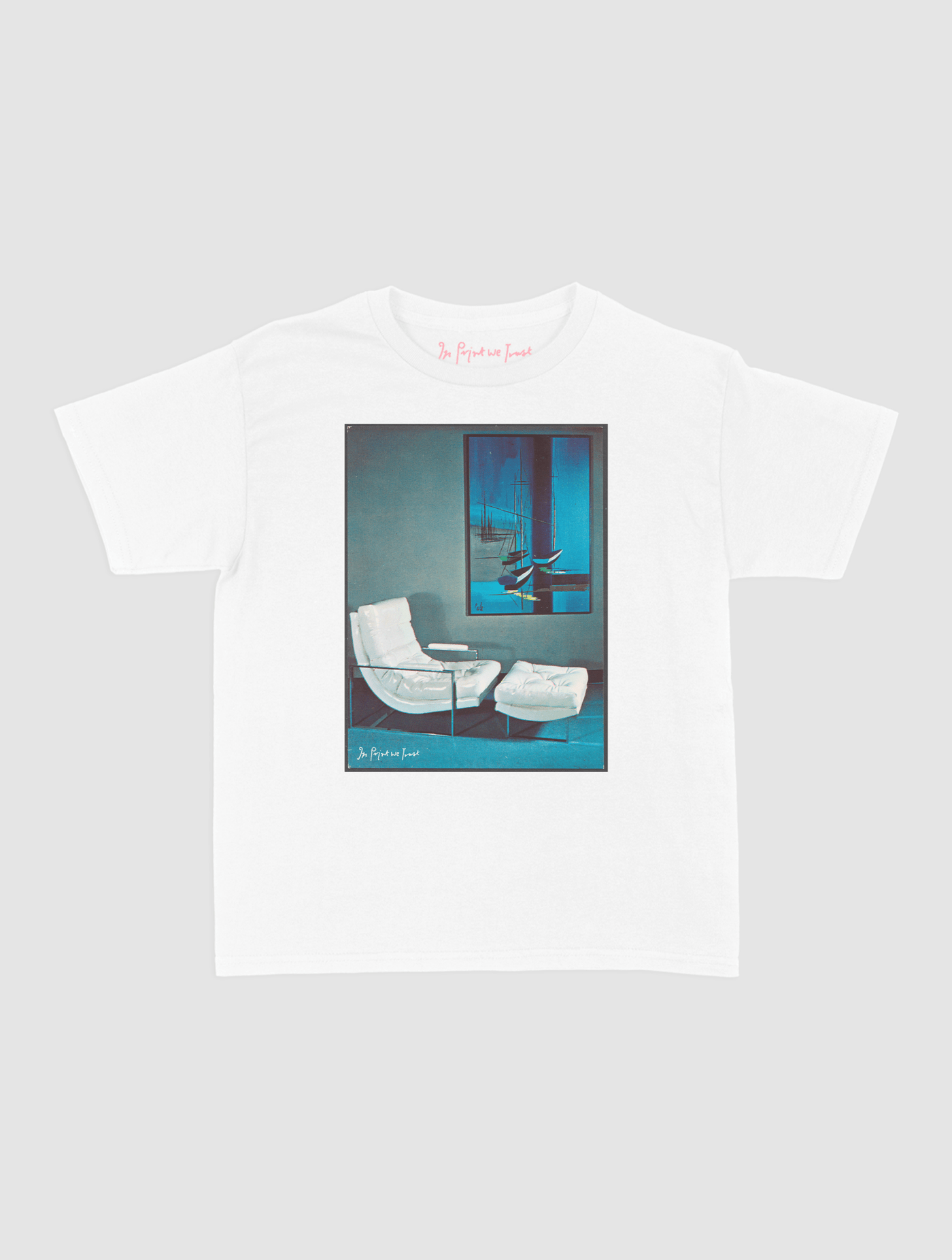 take a seat baby tee - In Print We Trust