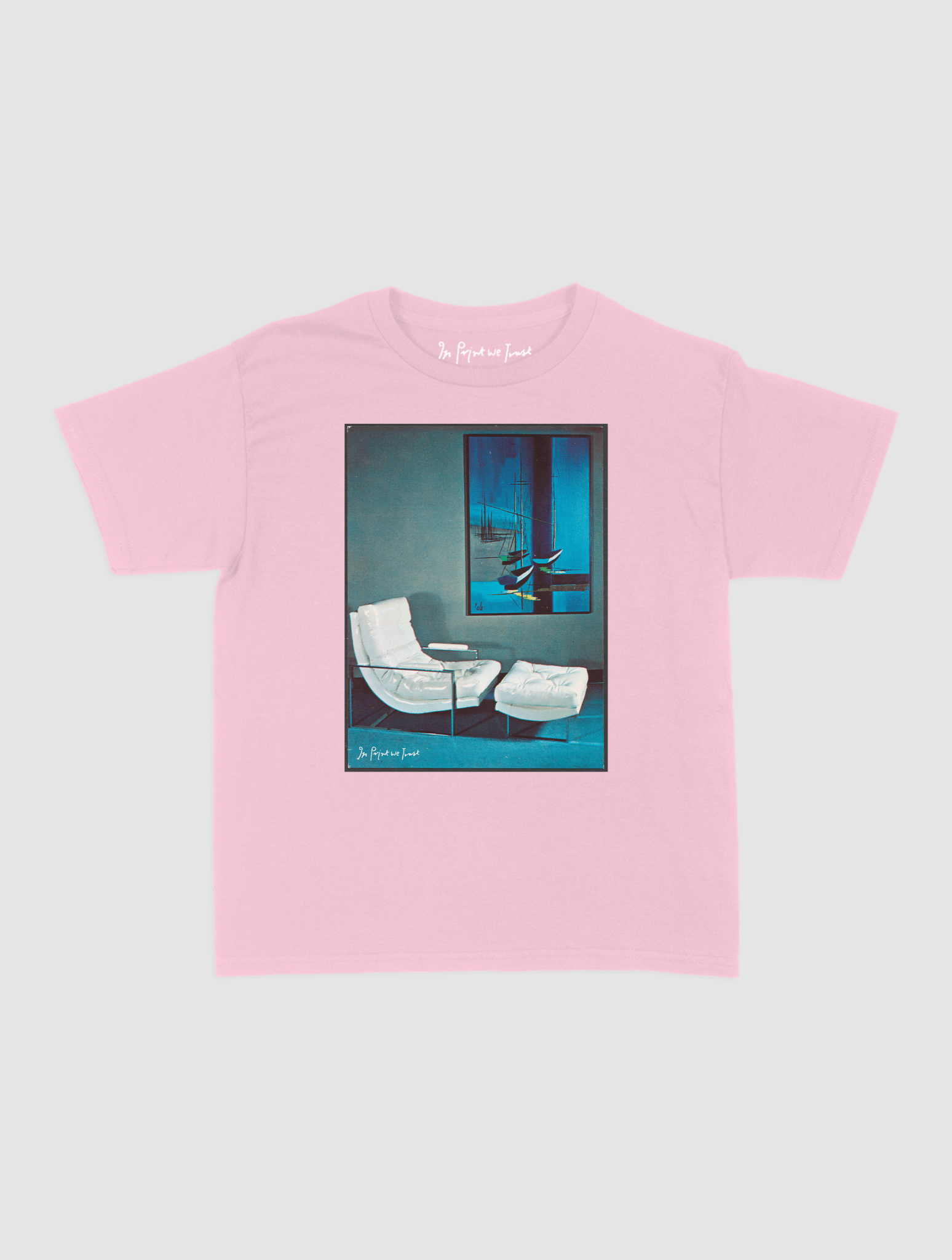 take a seat baby tee - In Print We Trust