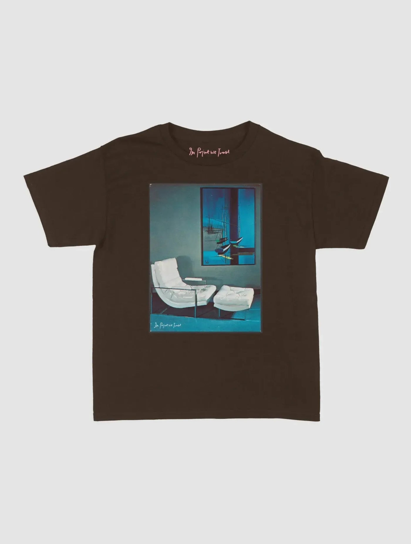 take a seat baby tee - In Print We Trust