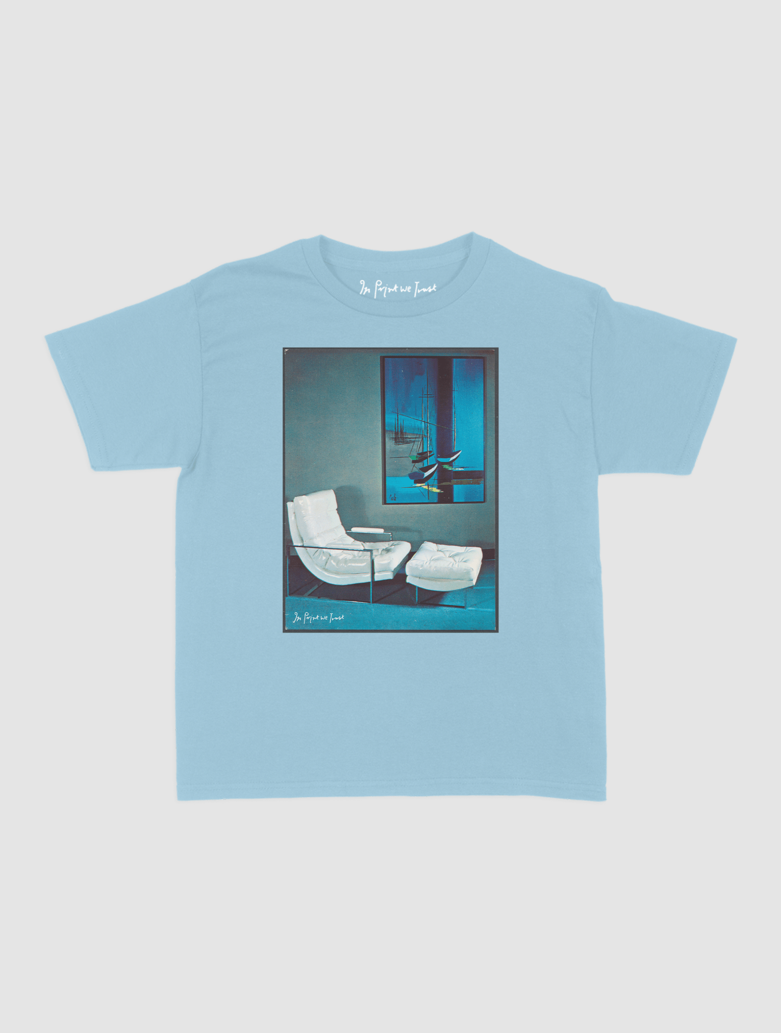 take a seat baby tee - In Print We Trust