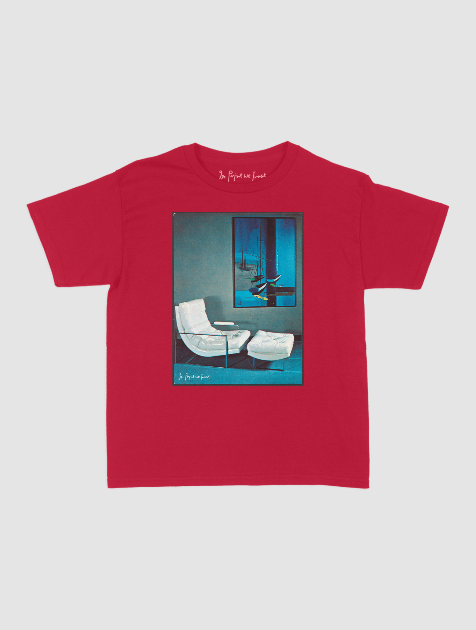 take a seat baby tee - In Print We Trust