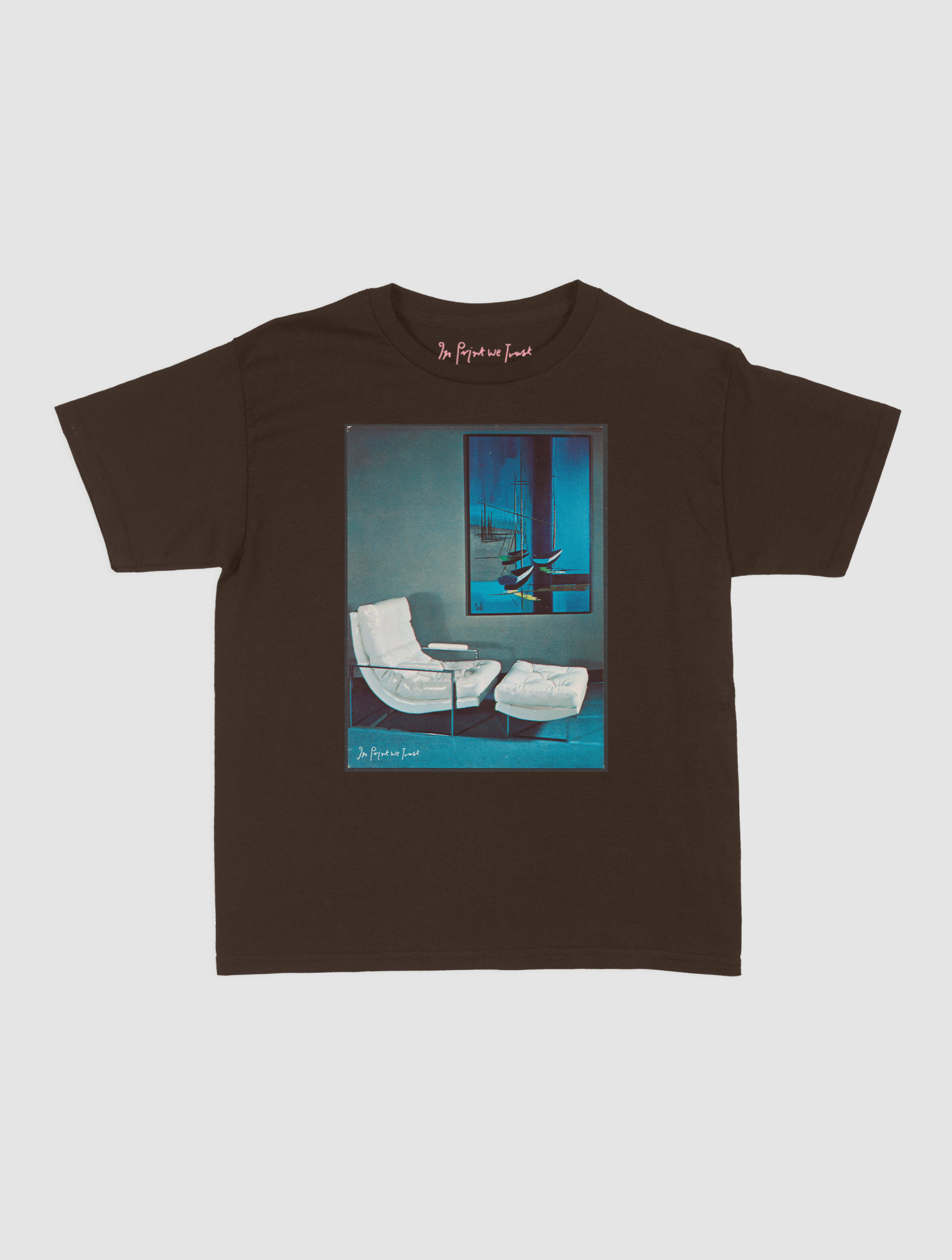 take a seat baby tee - In Print We Trust