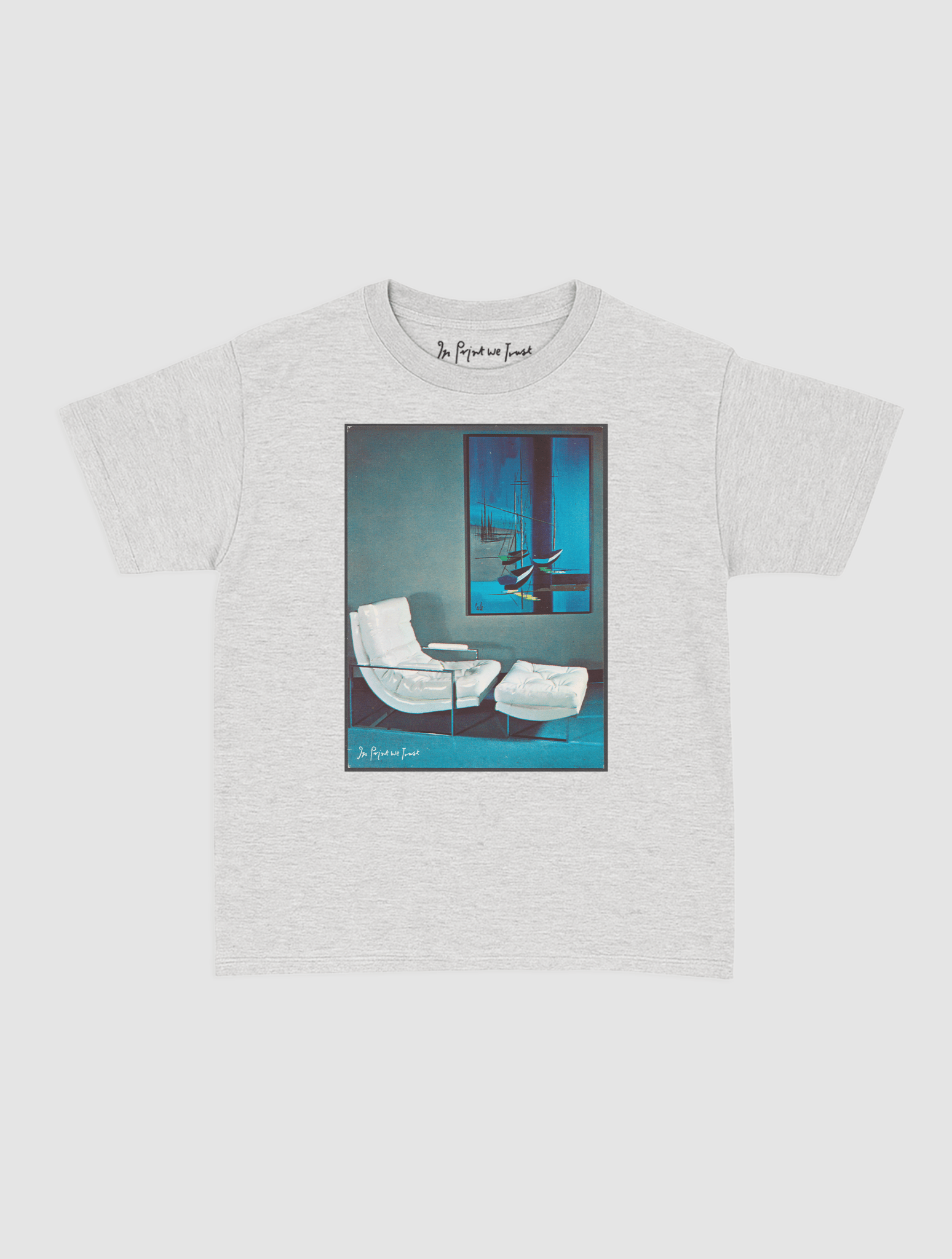 take a seat baby tee - In Print We Trust