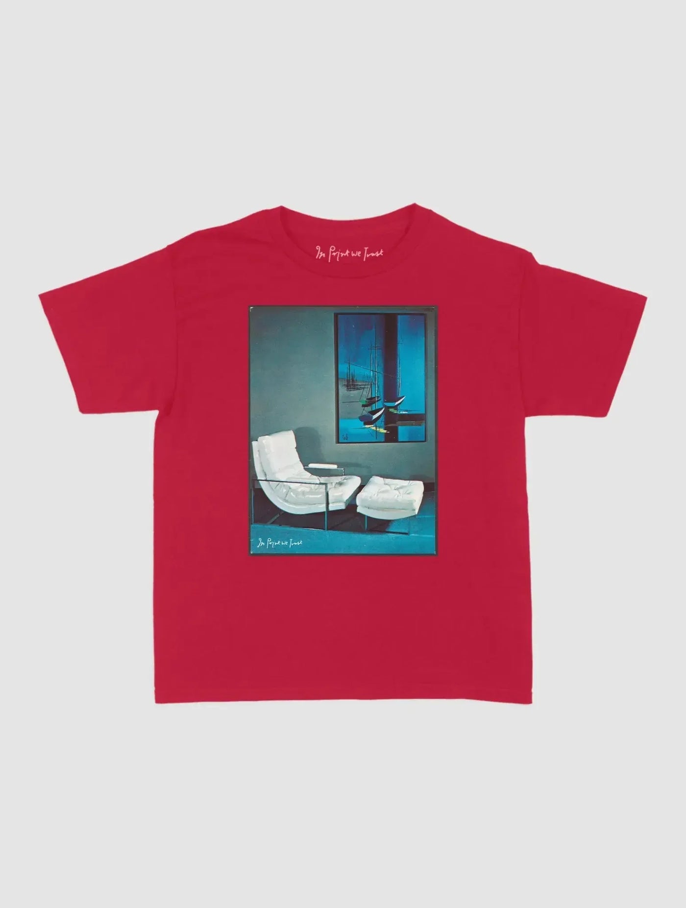 take a seat baby tee - In Print We Trust