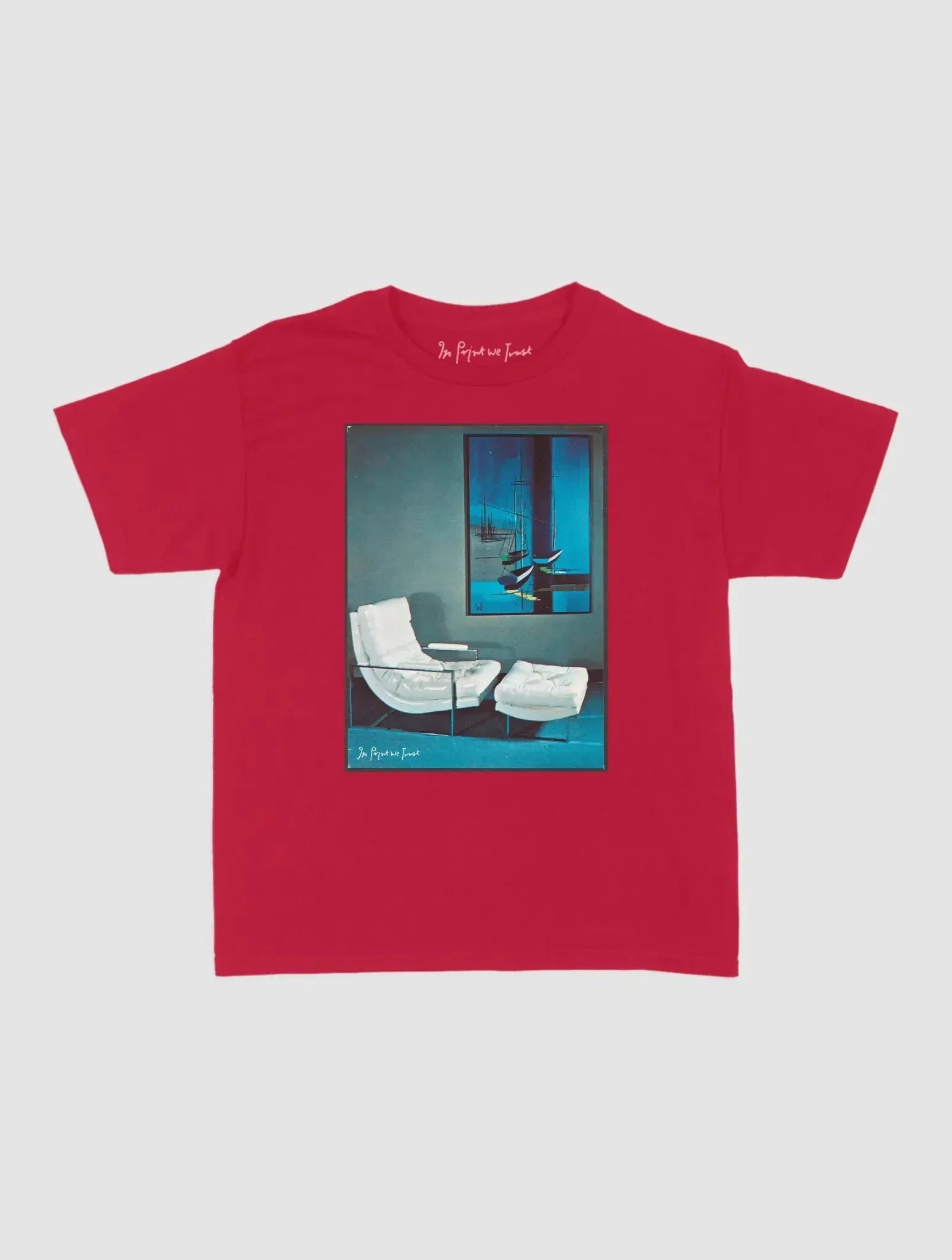 take a seat baby tee - In Print We Trust