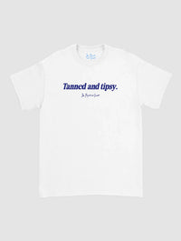 tanned and tipsy classic tee - In Print We Trust