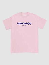 tanned and tipsy classic tee - In Print We Trust
