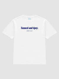 tanned and tipsy heavyweight tee - In Print We Trust