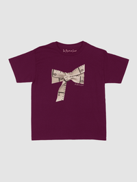 tape baby tee - In Print We Trust