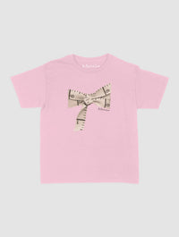 tape baby tee - In Print We Trust