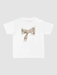 tape baby tee - In Print We Trust