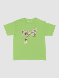 tape baby tee - In Print We Trust