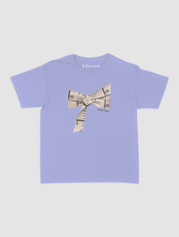 tape baby tee - In Print We Trust