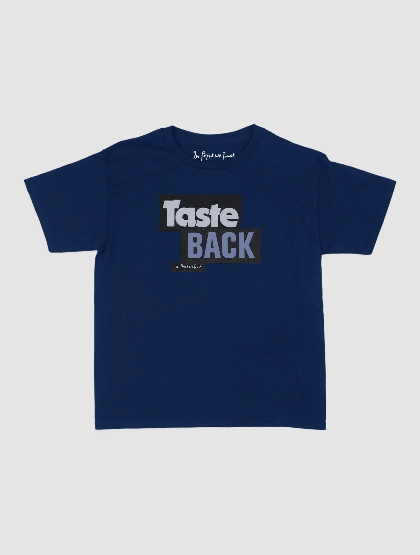taste back baby tee - In Print We Trust