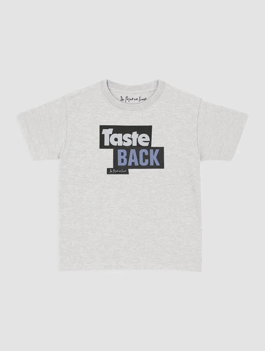 taste back baby tee - In Print We Trust