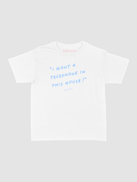 telephone baby tee - In Print We Trust