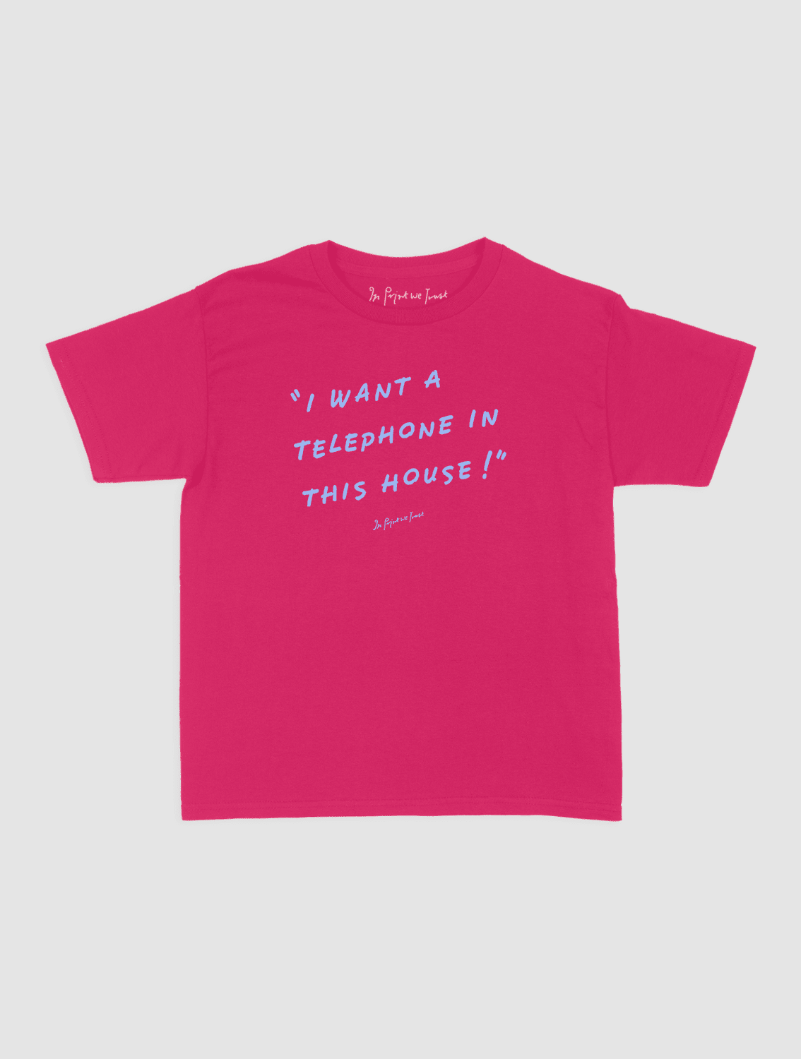 telephone baby tee - In Print We Trust