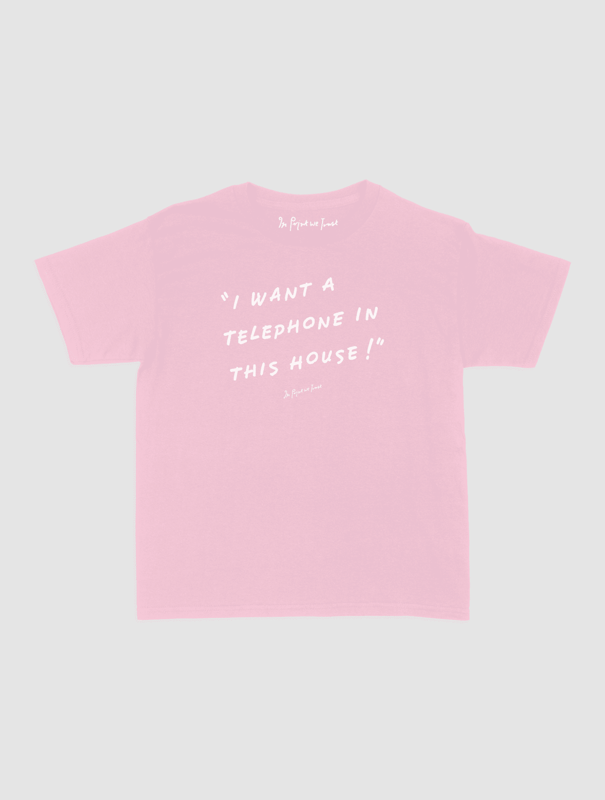 telephone baby tee - In Print We Trust