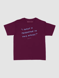 telephone baby tee - In Print We Trust