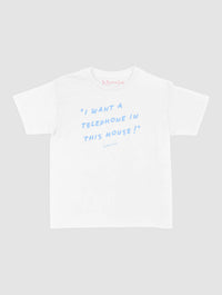 telephone baby tee - In Print We Trust