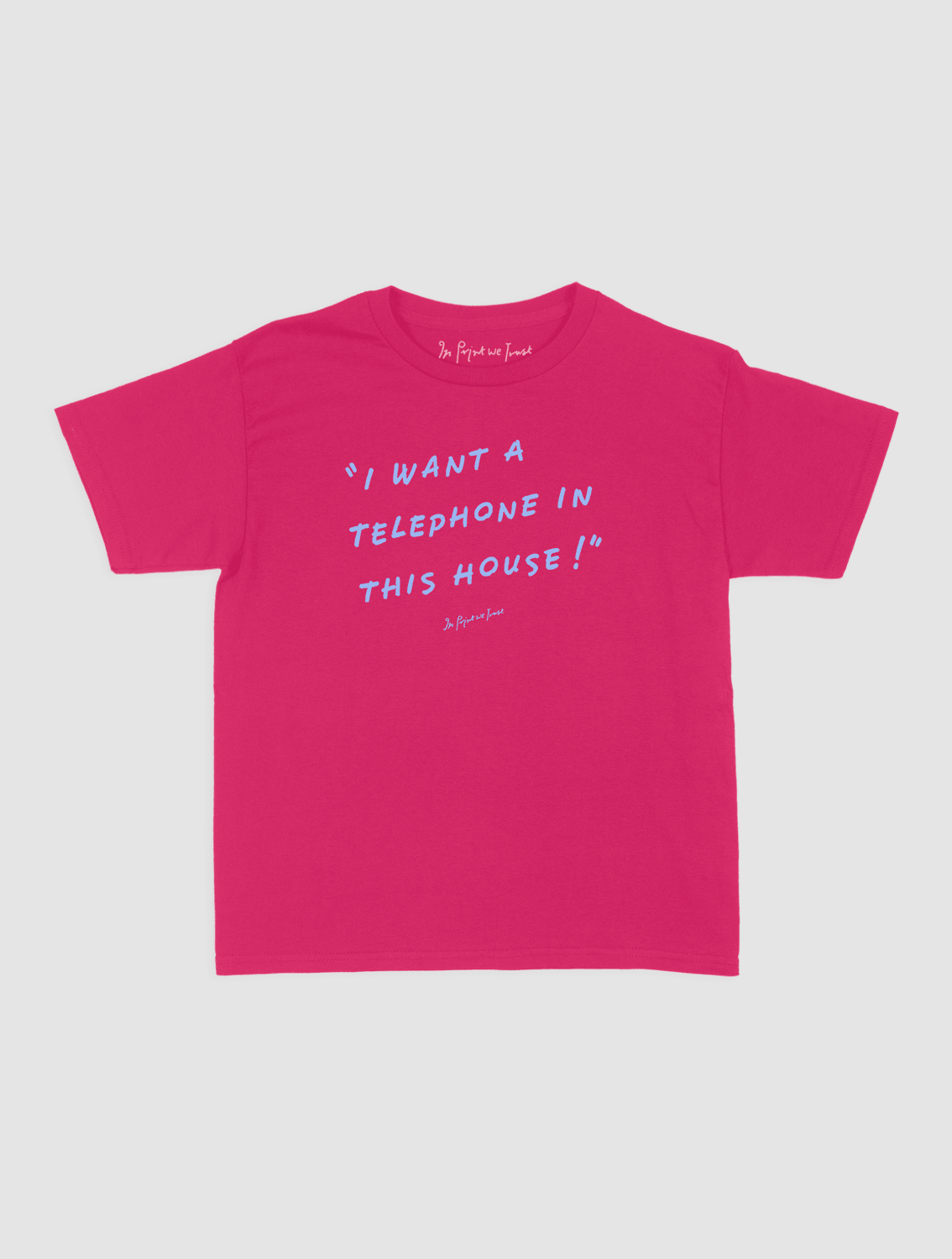 telephone baby tee - In Print We Trust