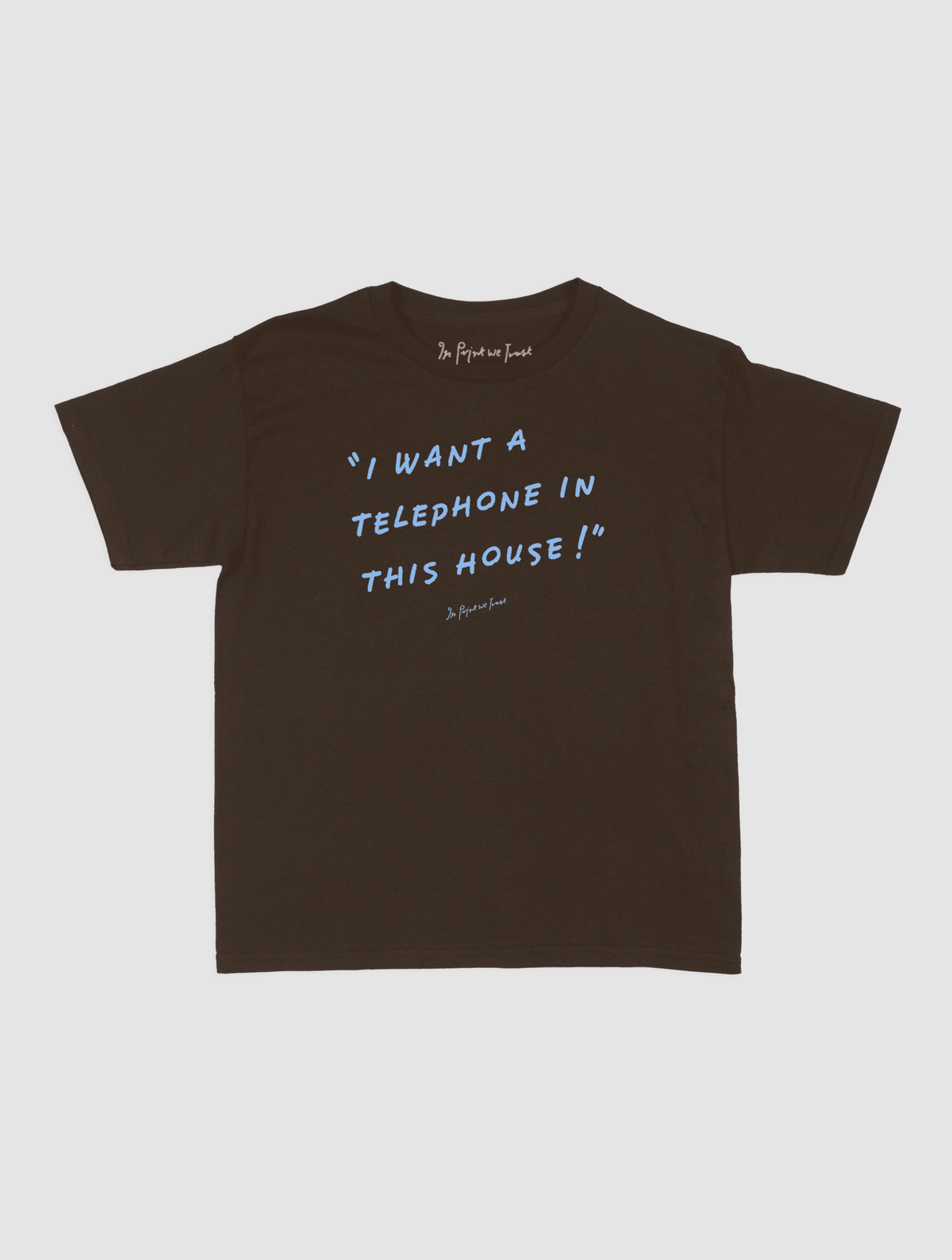 telephone baby tee - In Print We Trust
