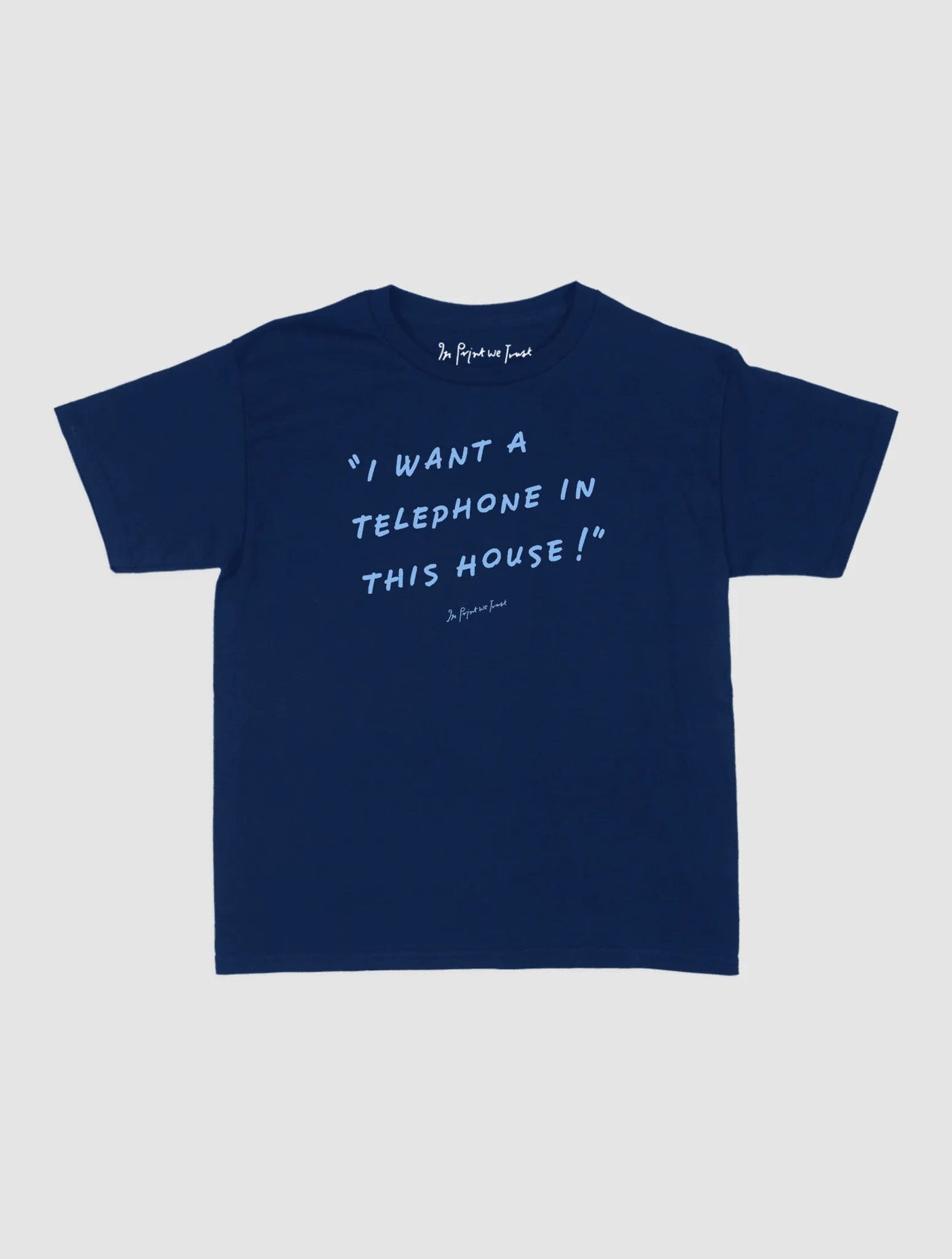 telephone baby tee - In Print We Trust