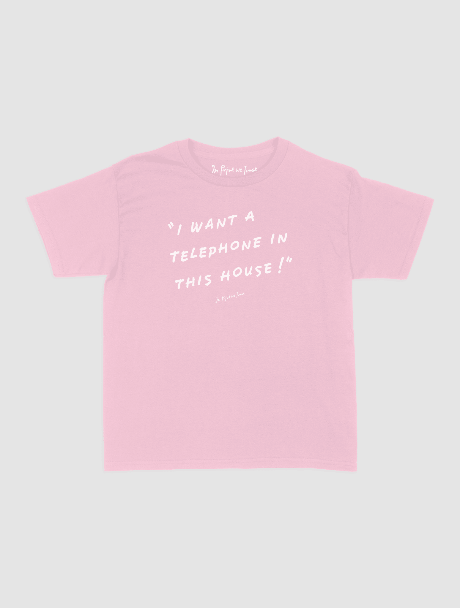 telephone baby tee - In Print We Trust