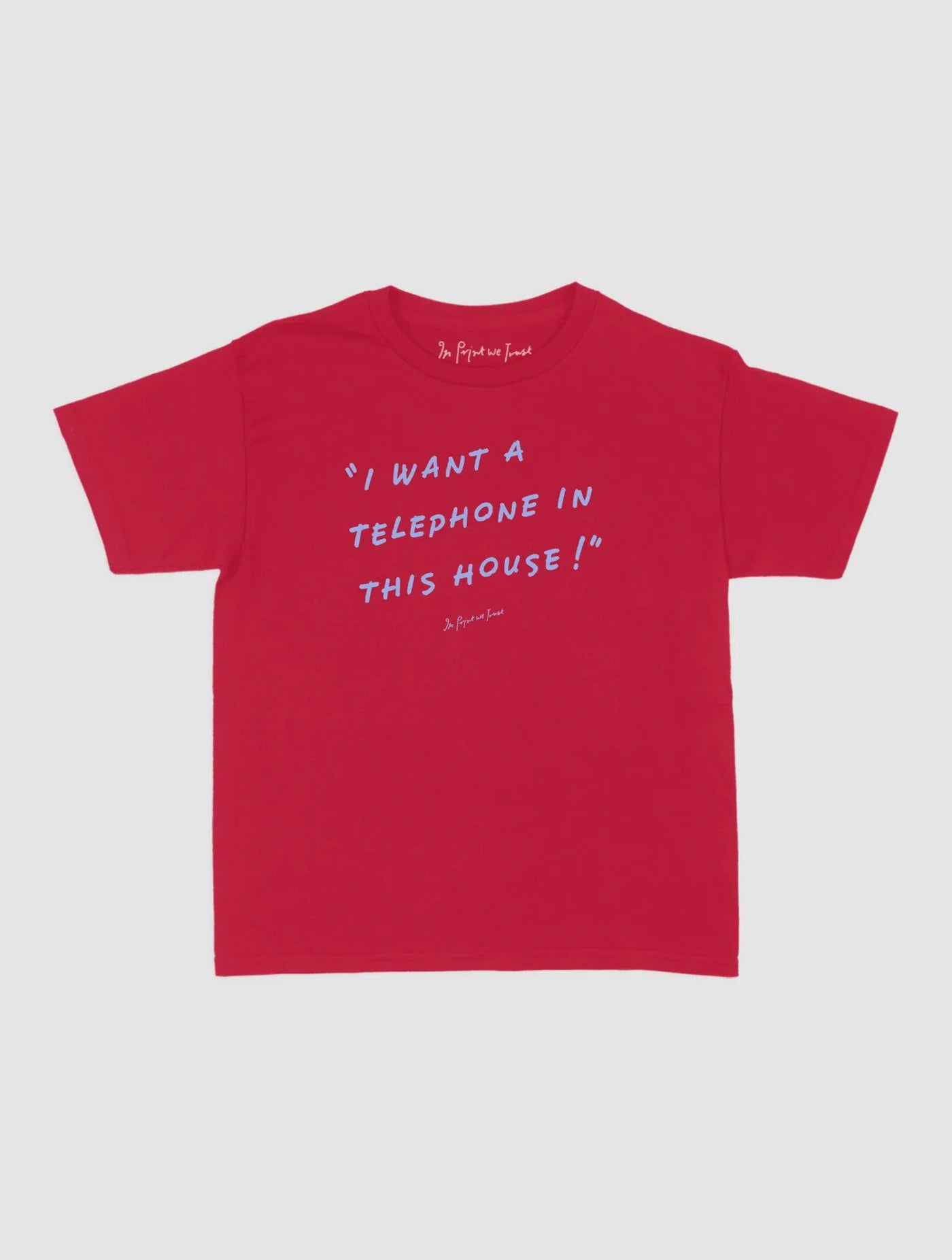 telephone baby tee - In Print We Trust