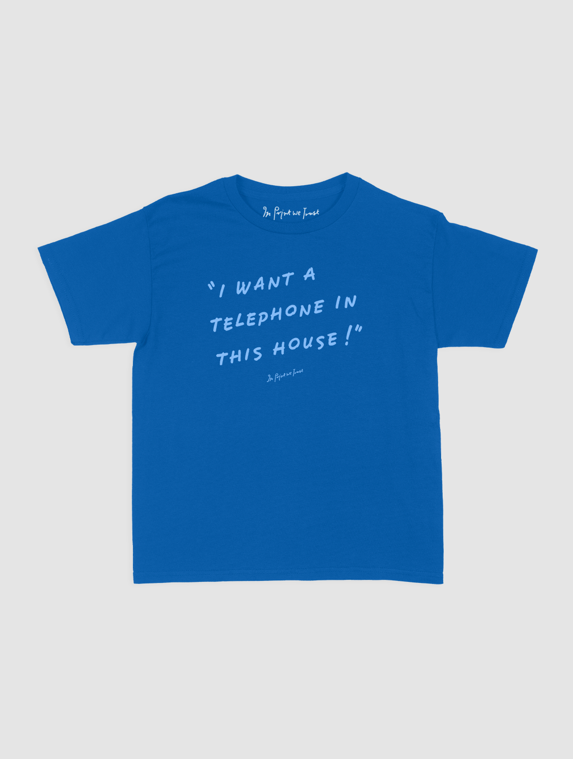 telephone baby tee - In Print We Trust