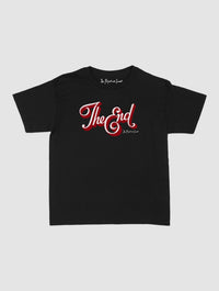 the end baby tee - In Print We Trust