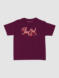 the end baby tee - In Print We Trust