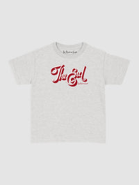 the end baby tee - In Print We Trust